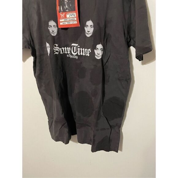 NWT Men’s Small Worn Free John Lennon Vintage Tshirt Sometime in NYC Organic Cot - Picture 2 of 7